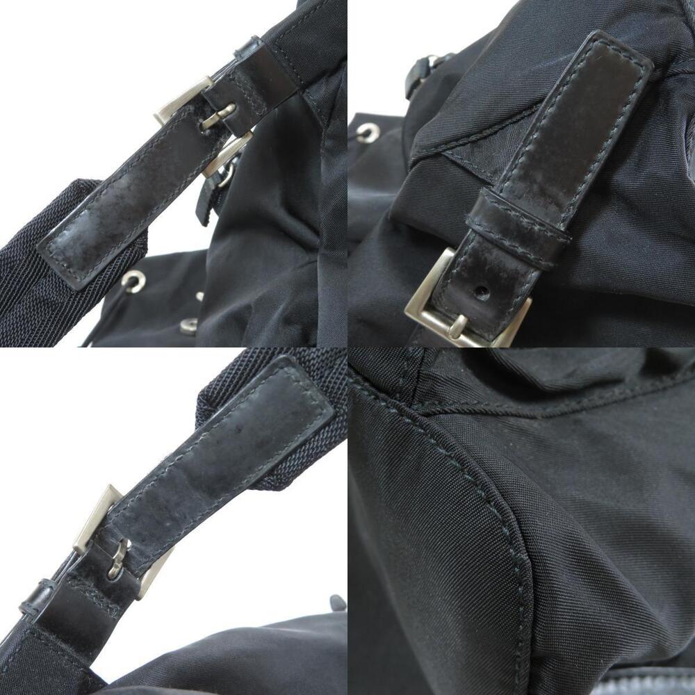 Prada logo plate Backpack Rucksack Daypack - Picture 9 of 11
